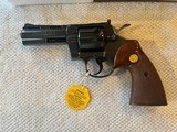 1981 New Colt Python Blue, 4 inch in box - 7 of 11