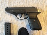 1987 Sig p230 l, Blue, with Holster, Tysons corner - 2 of 12