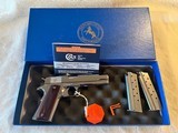 Colt Custom ElCen 38 super 1911 New in box, Bright stainless - 13 of 13