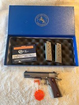 Colt Custom ElCen 38 super 1911 New in box, Bright stainless