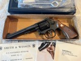 New old stock S&W 14-4 K38 Combat Masterpiece in box - 2 of 11