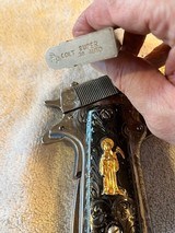 1952 Colt 38 Super custom engraved, Grim Reaper - 15 of 15