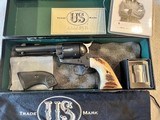 New USFA Rodeo, US Made, convertible, 38 sp & 9mm, stag - 3 of 15