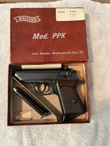 1968 Walther PPK 7.65/ 32 excellent condition in box - 15 of 15