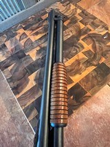 Blued Ithaca 37 Police Special, extended mag tube. - 13 of 15