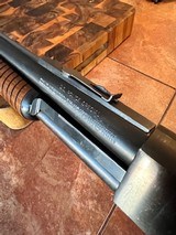 Blued Ithaca 37 Police Special, extended mag tube. - 9 of 15