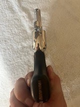 S&W Model 19-4 Nickel, 2.5 inch barrel, nice! - 7 of 11