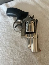 S&W Model 19-4 Nickel, 2.5 inch barrel, nice! - 4 of 11