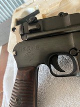 Navy Arms Mauser TU-711 Broomhandle, holster Stock, 9mm - 4 of 15