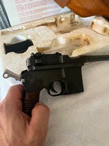 Navy Arms Mauser TU-711 Broomhandle, holster Stock, 9mm - 13 of 15