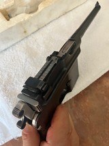 Navy Arms Mauser TU-711 Broomhandle, holster Stock, 9mm - 7 of 15