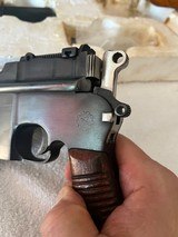 Navy Arms Mauser TU-711 Broomhandle, holster Stock, 9mm - 9 of 15