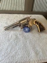 1977 Colt Police Positive, 4 inch nickel - 1 of 15