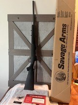 New Savage Model 11 varmit .223 heavy barrel - 1 of 12