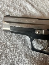 1989 Sig P220 two tone Nickel, Herndon VA, 45 acp - 10 of 13