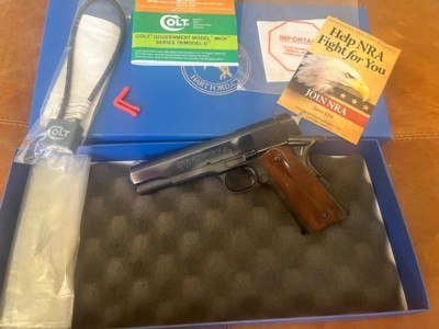 2012 Colt 1911 Series 70 reissue, 71b in Box