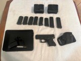 Glock 26 Compact 9mm in box with extras