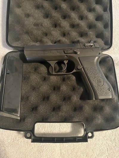 IMI Baby Desert Eagle 45 acp in excellent shape.