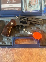 New in box 2003 Colt Python Elite, 4 inch Royal Blue - 4 of 15