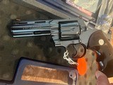 New in box 2003 Colt Python Elite, 4 inch Royal Blue - 8 of 15