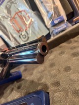 New in box 2003 Colt Python Elite, 4 inch Royal Blue - 14 of 15