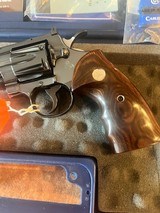 New in box 2003 Colt Python Elite, 4 inch Royal Blue - 3 of 15