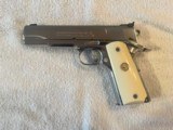 1993 Colt Gold Cup National Match Enhanced Bright stainless 45 acp - 1 of 14