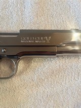 1993 Colt Gold Cup National Match Enhanced Bright stainless 45 acp - 3 of 14