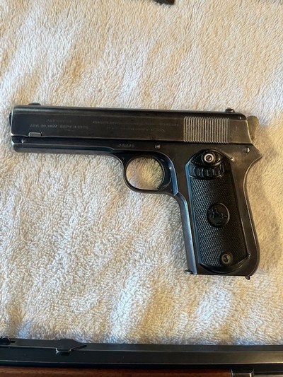 Colt 1903 Pocket Hammer from 1909, 380 nice shape