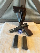 Early WW2 FN High Power w/ original holster and 2 mags