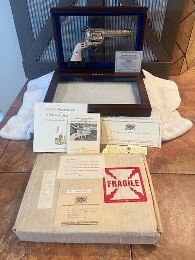 Uberti General Patten commemorative New unfired, engraved