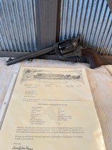 1881 Colt Single Action Army 45 Colt Letter