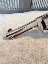 1965 Colt SAA, 45, 4 3/4 barrel, Nickel, Ivory, beautiful! - 8 of 18