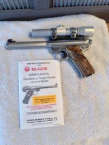 1992 Ruger Mark II Competition Target with Leupold M8 - 13 of 14