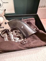 Black Powder frame, USFA Sheriffs, 1 of 50, nickel, in box, 45 Colt - 4 of 11