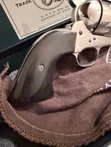 Black Powder frame, USFA Sheriffs, 1 of 50, nickel, in box, 45 Colt - 7 of 11