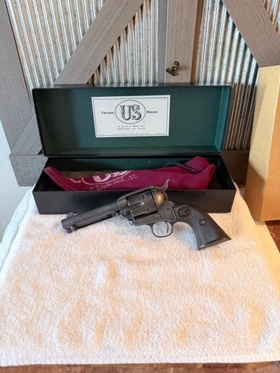 USFA Gunslinger distressed finish 38 S&W special, in box
