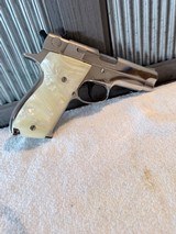S&W 39-2 Beautiful nickel 9mm excellent! - 2 of 13
