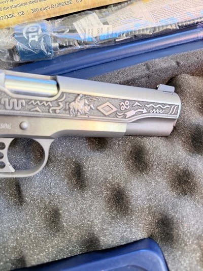 Excellent Colt TALO Cattle Brands 45 acp in box - Image 5 of 12