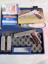 Excellent Colt TALO Cattle Brands 45 acp in box - Image 1 of 12