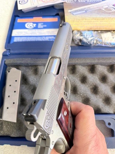 Excellent Colt TALO Cattle Brands 45 acp in box - Image 8 of 12