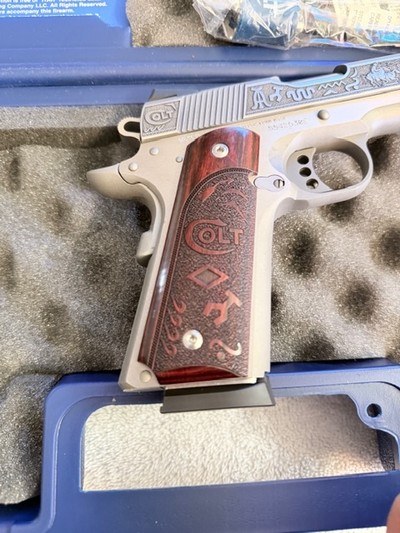 Excellent Colt TALO Cattle Brands 45 acp in box - Image 9 of 12
