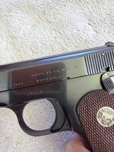 1912 Colt Model 1908 380 acp, refinished - 5 of 15