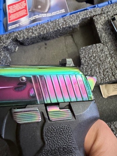 Limited run Sig P239 Rainbow, 40 S&W as new in Box - Image 9 of 15
