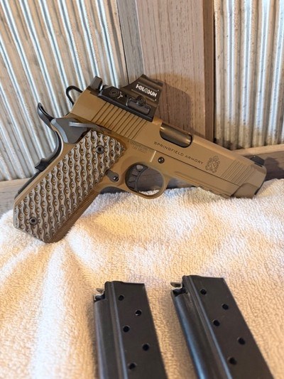 Springfield TRP AOS 9mm bobtail Commander with Holosun - Image 8 of 17