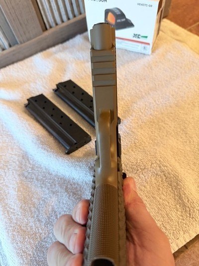 Springfield TRP AOS 9mm bobtail Commander with Holosun - Image 14 of 17