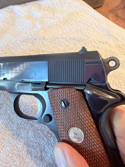 Beautiful 1965 Colt Lightweight Commander in 38 Super - Image 11 of 15