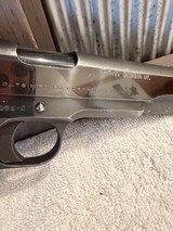 1956 Colt 1911 Frame w/Colt 38 super slide - 4 of 14