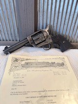 1961 Colt SAA 357, 4 3/4 barrel, Colt letter, police gun - 2 of 20