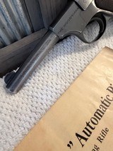 1937 Colt Woodsman in box, papers, 2 tone mag - Image 11 of 17